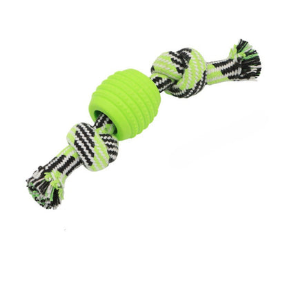 Petkin - Colorful Rope & Ball Dog Toy