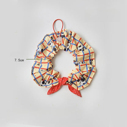 Mokka - Cartoon Dog Pattern Bandana Collar and Bib