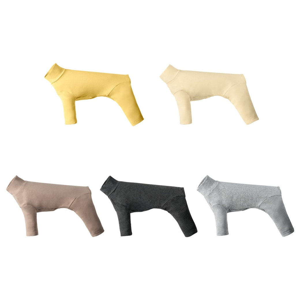 Ozzie - Solid Color Four-Leg Everyday Dog Onesie