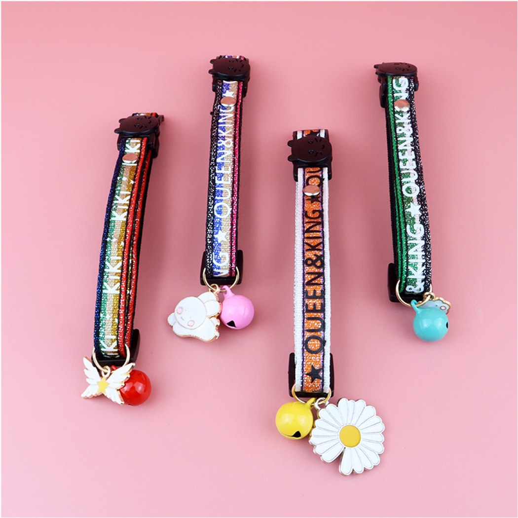 Mokka - Modern Style Colorful Striped Cat Collar