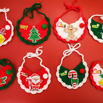 Christmoo - Festive Holiday Motif Pet Bib