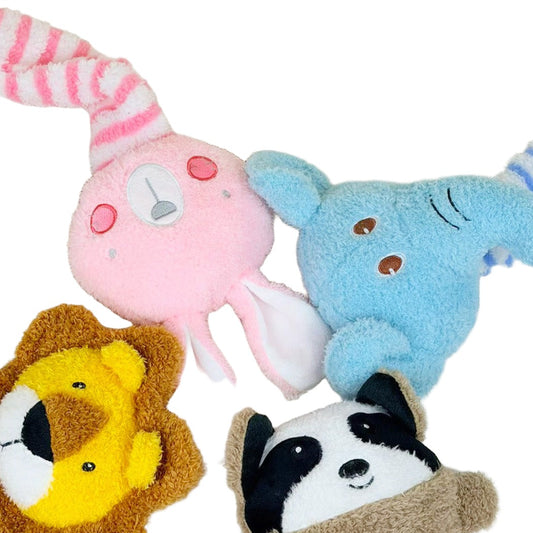Petkin - Striped Tapered Plush Dog Toy