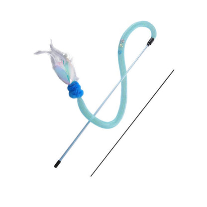 Moo - Soft Feather Wand Cat Toy