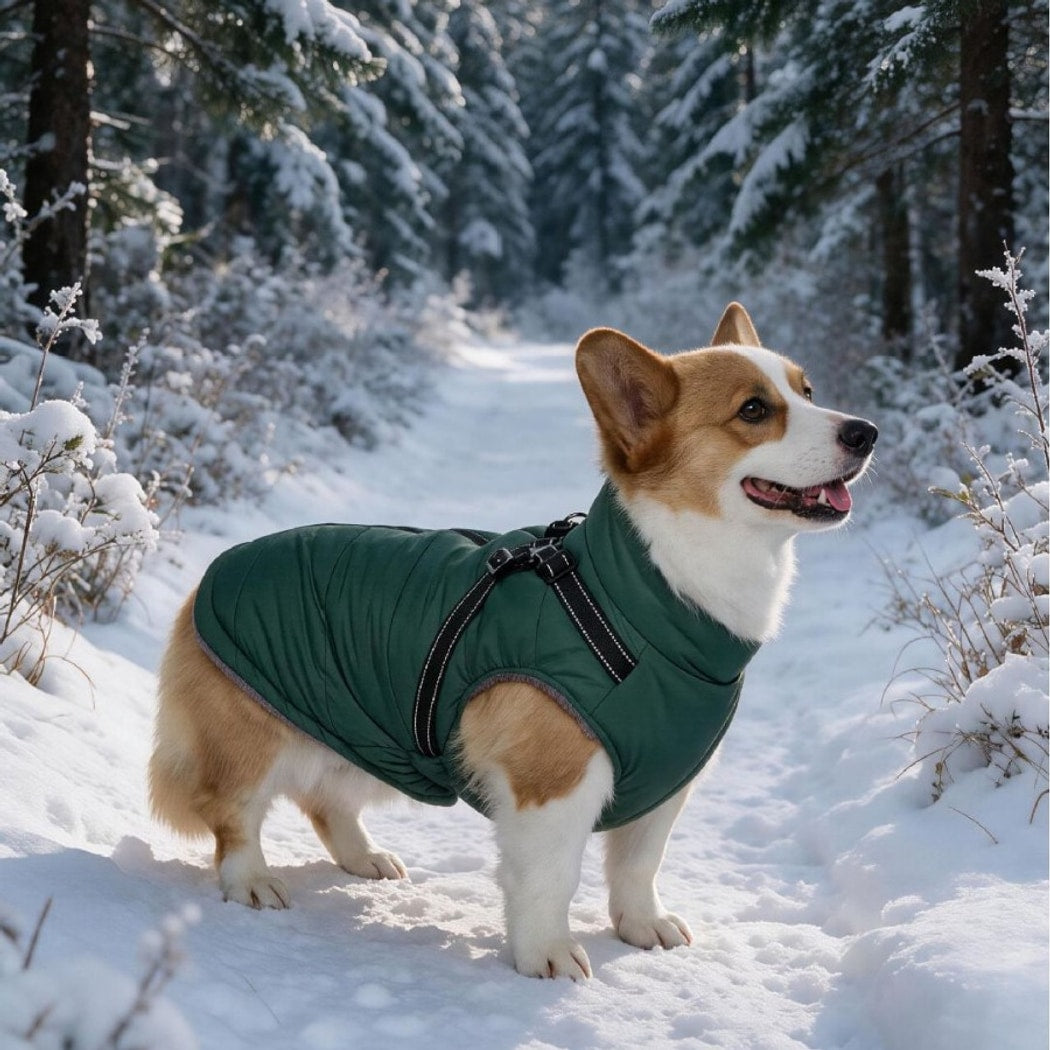 Ozzie - Casual Fall Winter Dog Outfit for Walks