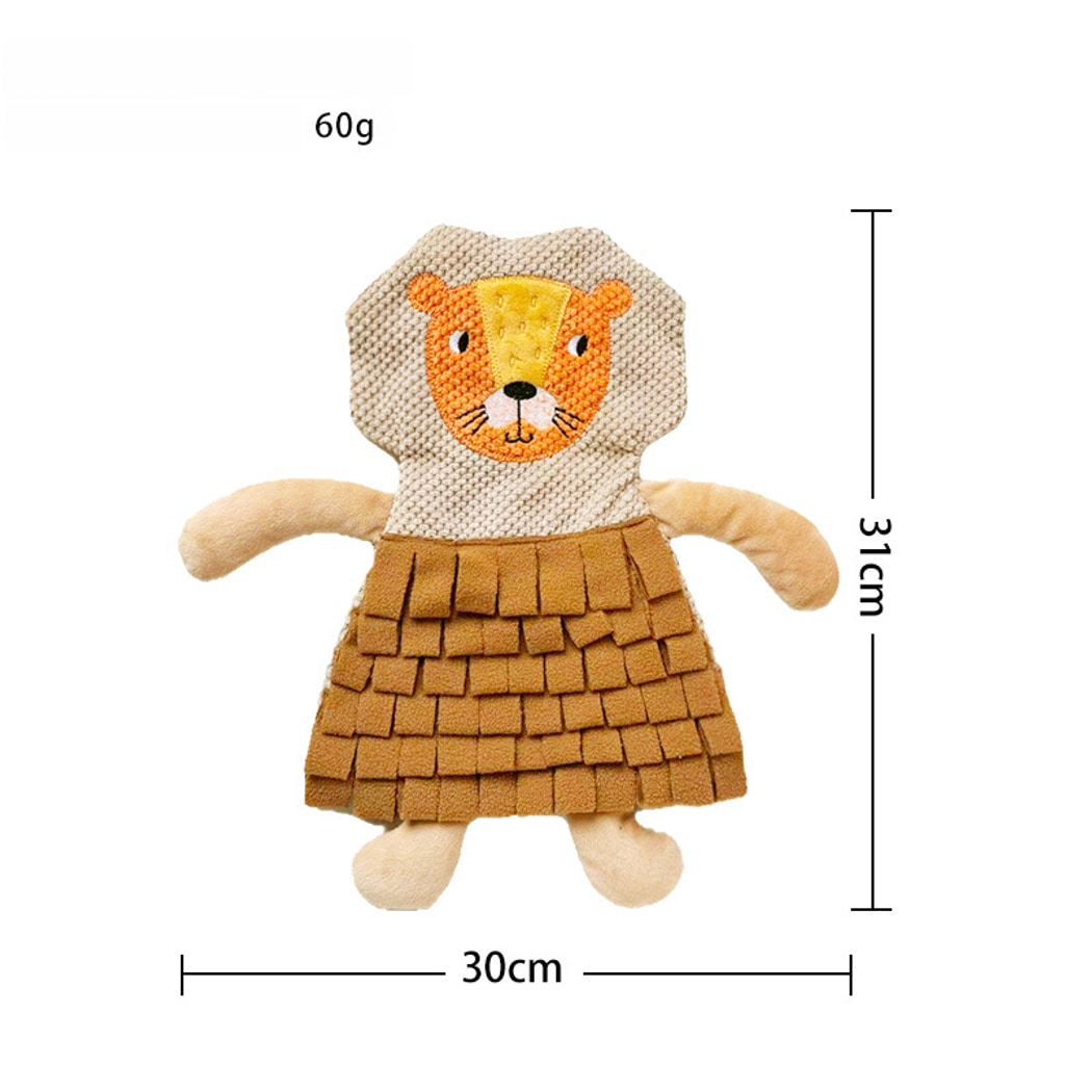 Snuffy - Animal Shape Crinkle Snuffle Mat for Dogs