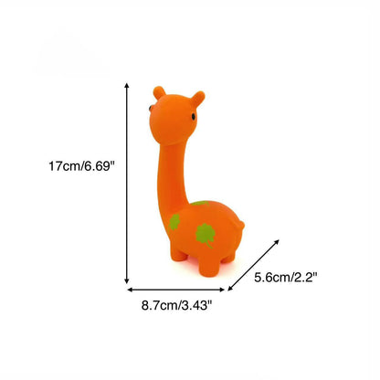 Petkin - Safari Bloom Animal Squeaky Dog Toys