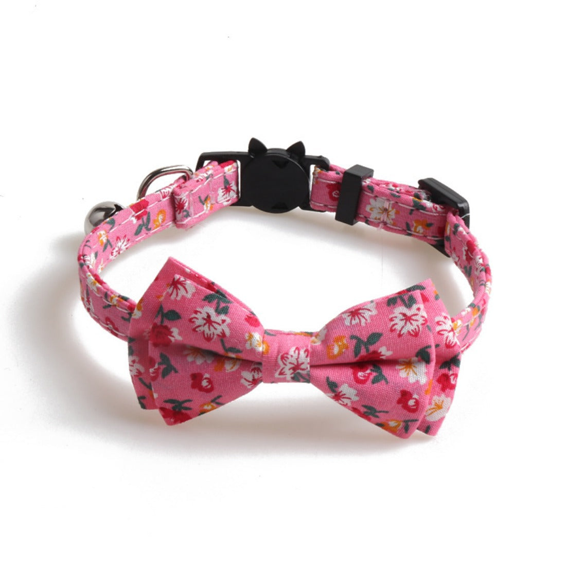 Mokka - Floral Bowtie Cat Collar