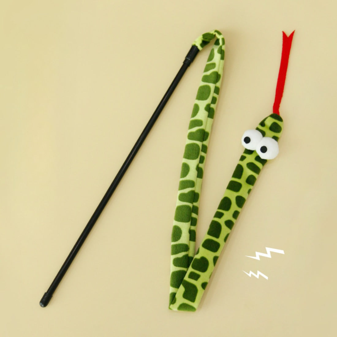 Moo - Snake-Shaped Sound Cat Toy