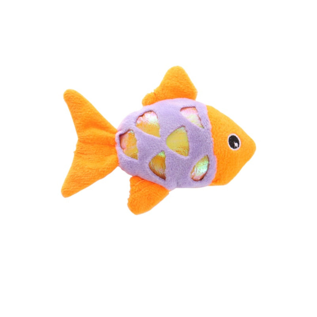 Moo - Colorful Fish Plush Cat Toy