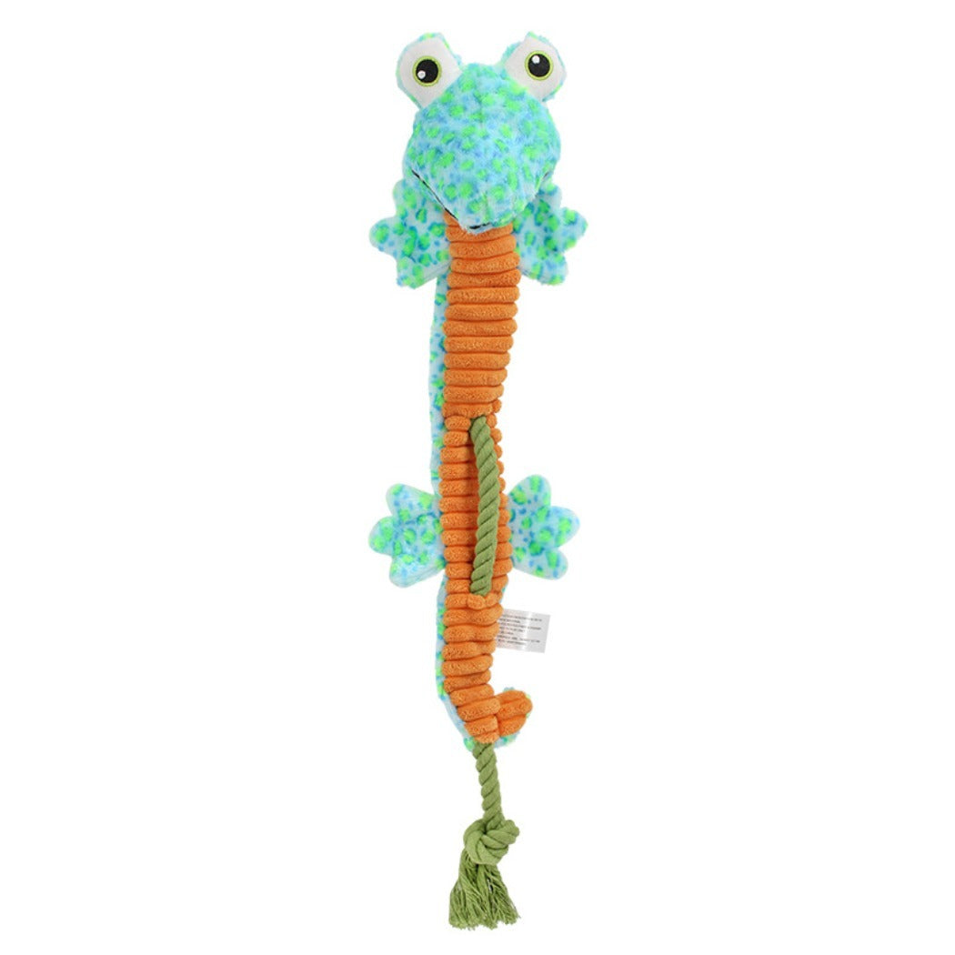 Petkin – Jungle Animal Plush Rope Dog Toy