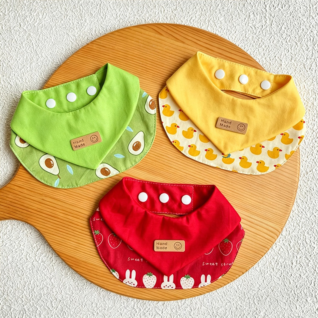 Mokka - Cartoon Print Cute Style Pet Bib