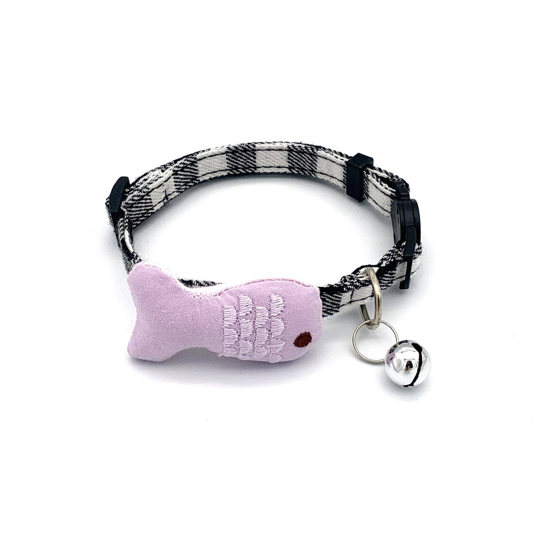 Mokka - Plush Fish Decorative Cat Collar
