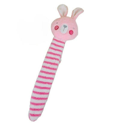 Petkin - Striped Tapered Plush Dog Toy
