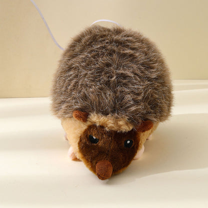 Petkin - Furry Hedgehog Pet Toy