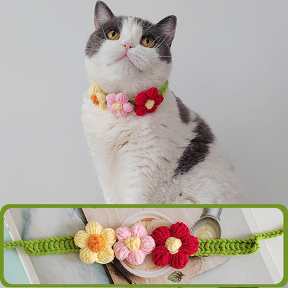 Mokka - Floral Princess Style Decorative Cat Bib