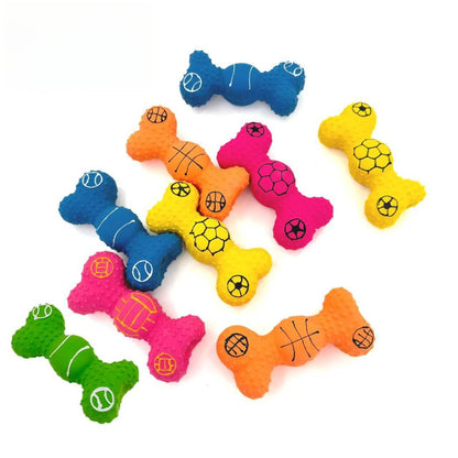 Petkin - Bouncy Bone Dog Toy – Bright & Chewy Fun