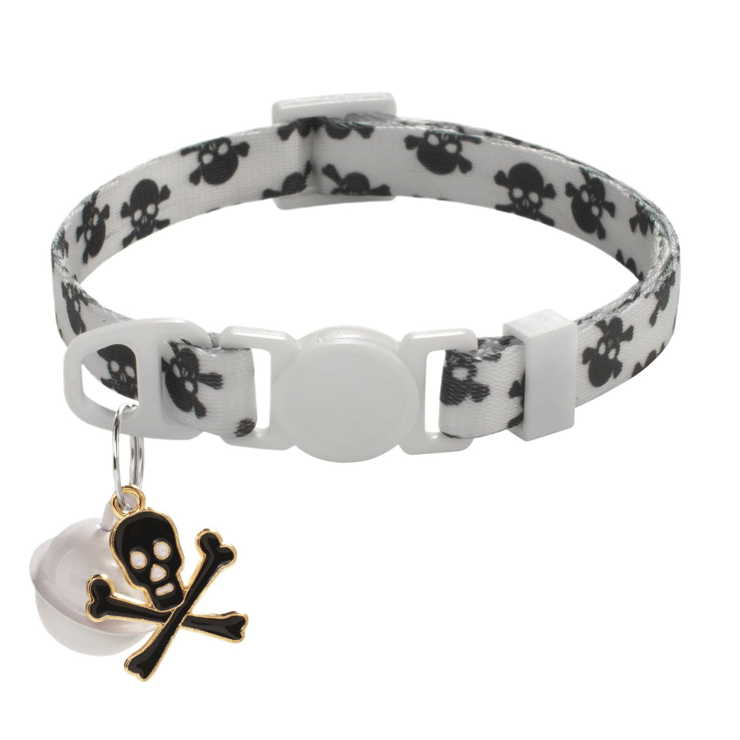 Mokka - Halloween Skull Breakaway Cat Collar