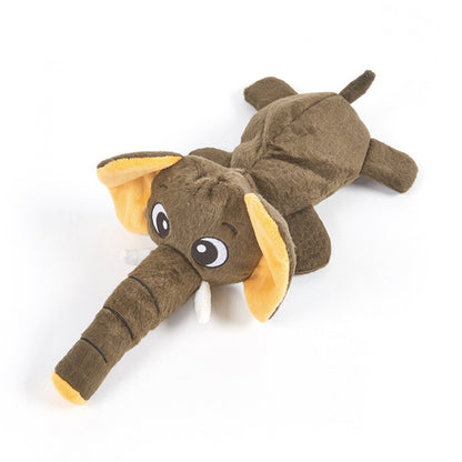 Petkin - Colorful Elephant Squeaky Dog Toy