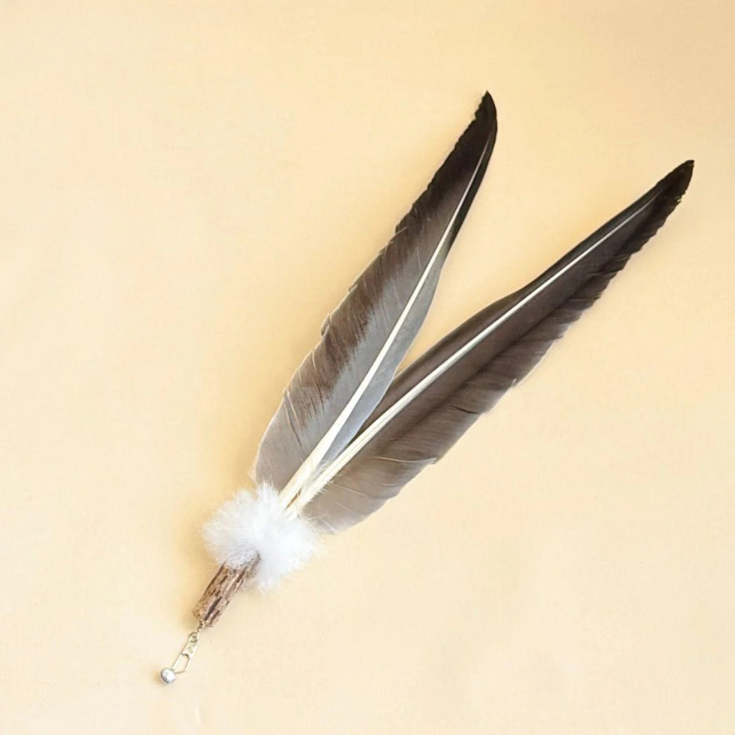 Moo - Feather Cat Wand Attachment Refill Toy