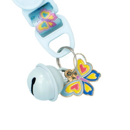 Mokka - Butterfly Print Breakaway Cat Collar