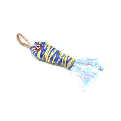 Moo - Fish-Shaped Tossing Play Cat Toy