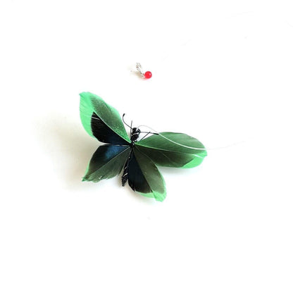 Moo - Butterfly Shape Cat Wand Refill Toy