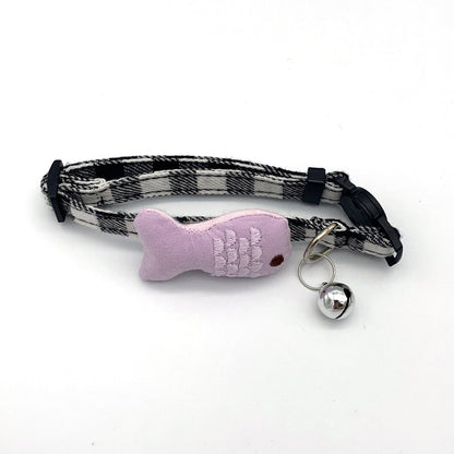 Mokka - Plush Fish Decorative Cat Collar