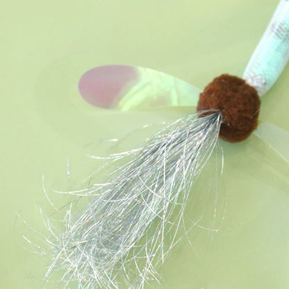 Petkin - Feather Bell Cat Teaser Wand