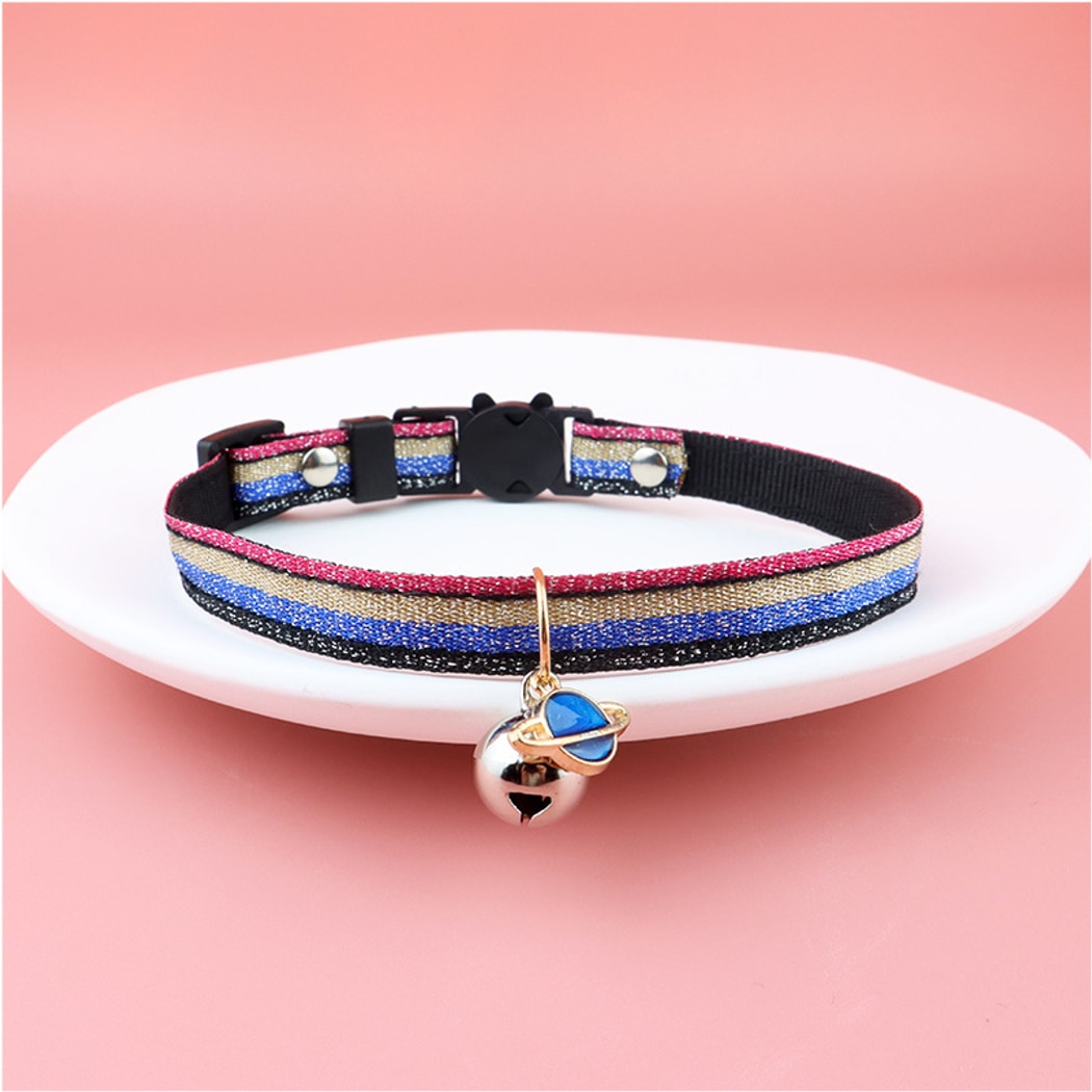 Mokka - Modern Style Colorful Striped Cat Collar