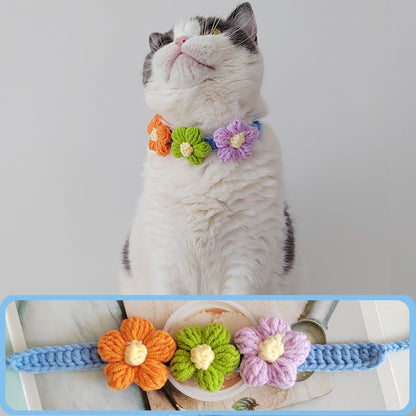 Mokka - Floral Princess Style Decorative Cat Bib