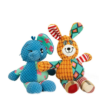Petkin - Plush Animal Character Dog Toy