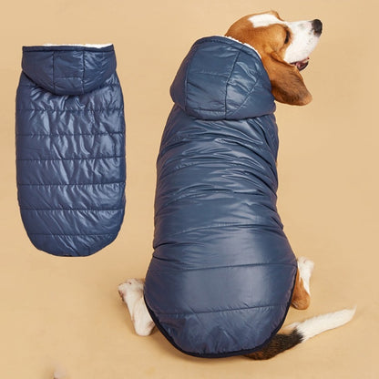 Ozzie – Puffer Hoodie Dog Coat
