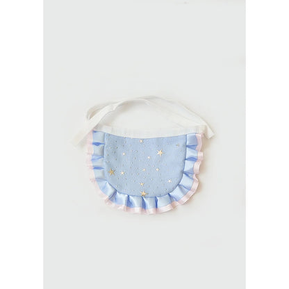 Mokka - Star Dot Ruffle Pet Bib
