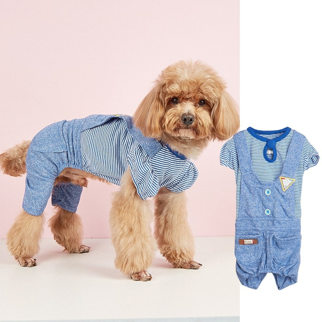 Ozzie - Dog and Cat Four-Leg Collar Pet Jumpsuit