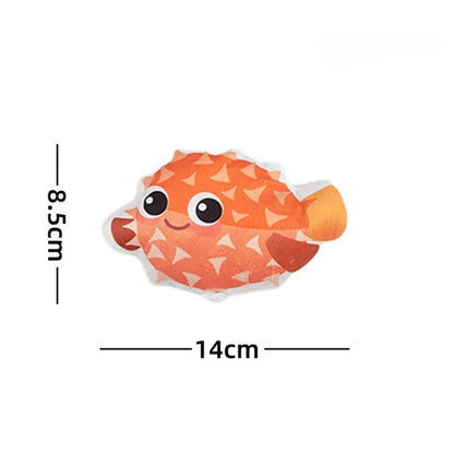 Moo - Cute Sea Life Plush Cat Toy