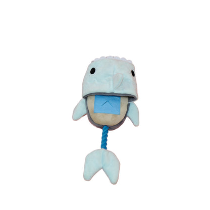 Moo - Plush Fish Shape Cat Toy