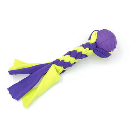Petkin - Braided Interactive Dog Rope Toy