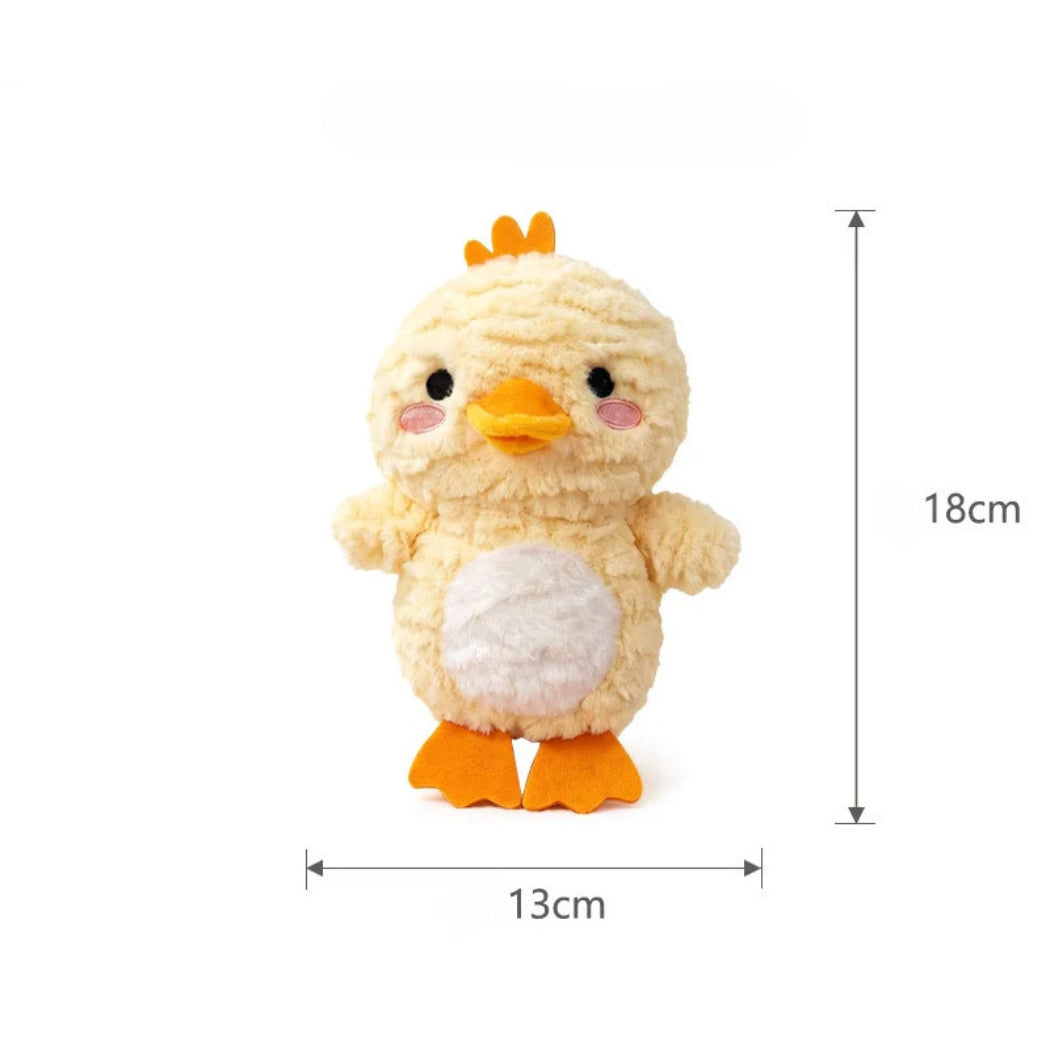Petkin Plush Duck Cat Toy for Play