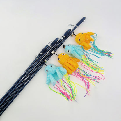Moo - Octopus Teaser Wand Cat Toy