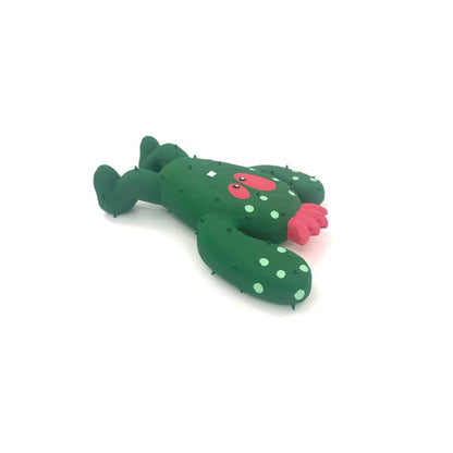 Petkin - Cactus Crew Fun Squeaky Dog Toy with Character Faces