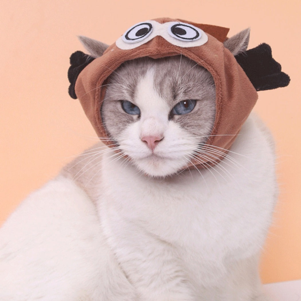 Ozzie - Owl Pet Hat
