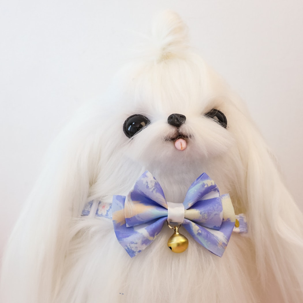 Mokka - Adjustable Bow Tie Bell Pet Cat Collar