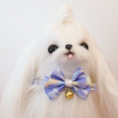 Mokka - Adjustable Bow Tie Bell Pet Cat Collar