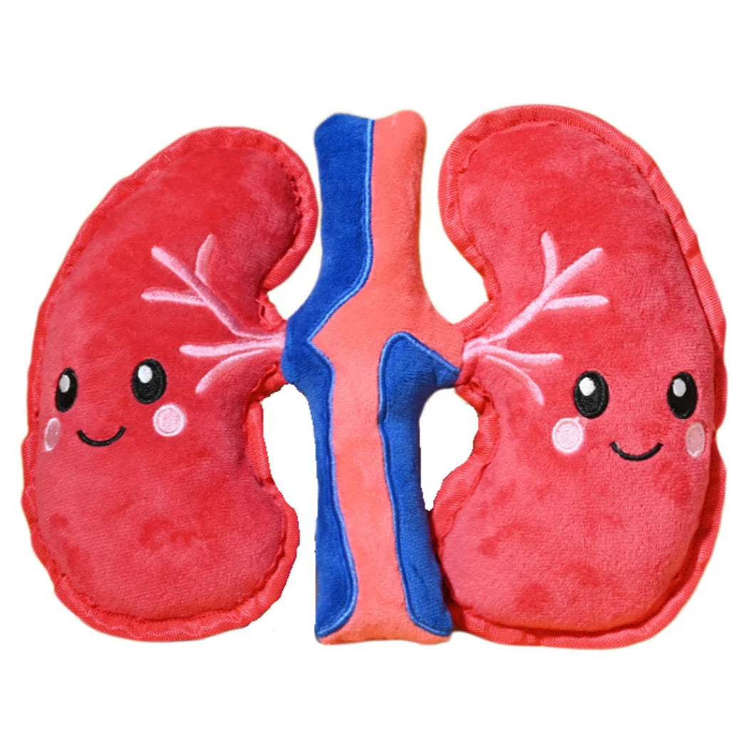 Petkin Red Kidney Plush Dog Toy