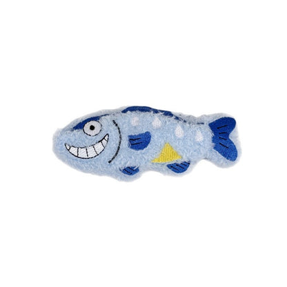 Moo - Ocean Animal Shape Plush Crinkle Cat Toy