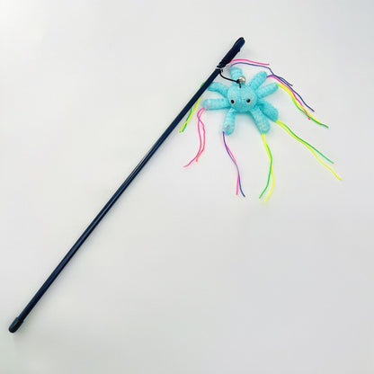 Moo - Octopus Teaser Wand Cat Toy