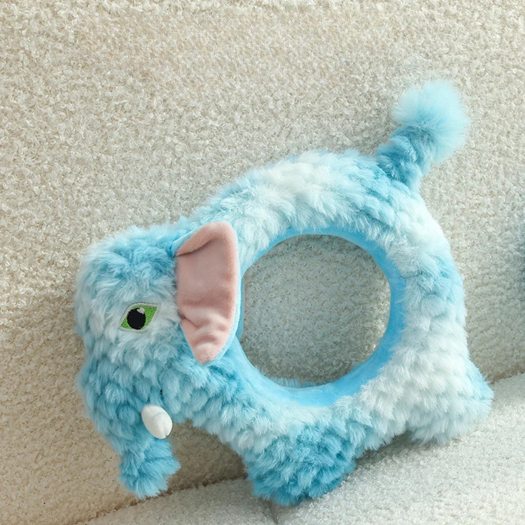 Petkin - Animal-Shaped Circular Insert plush dog toy