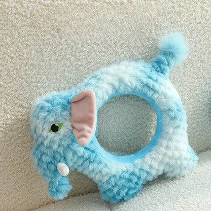 Petkin - Animal-Shaped Circular Insert plush dog toy