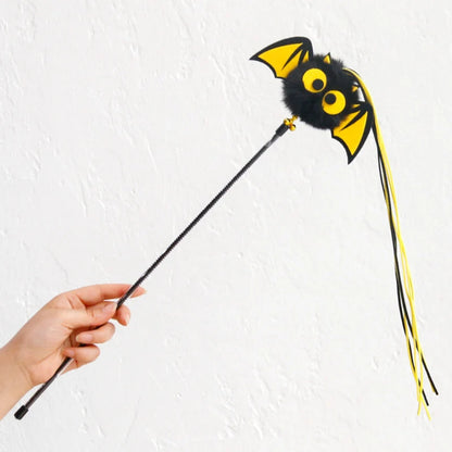 Petkin - Purple Bat Cat Teaser Wand