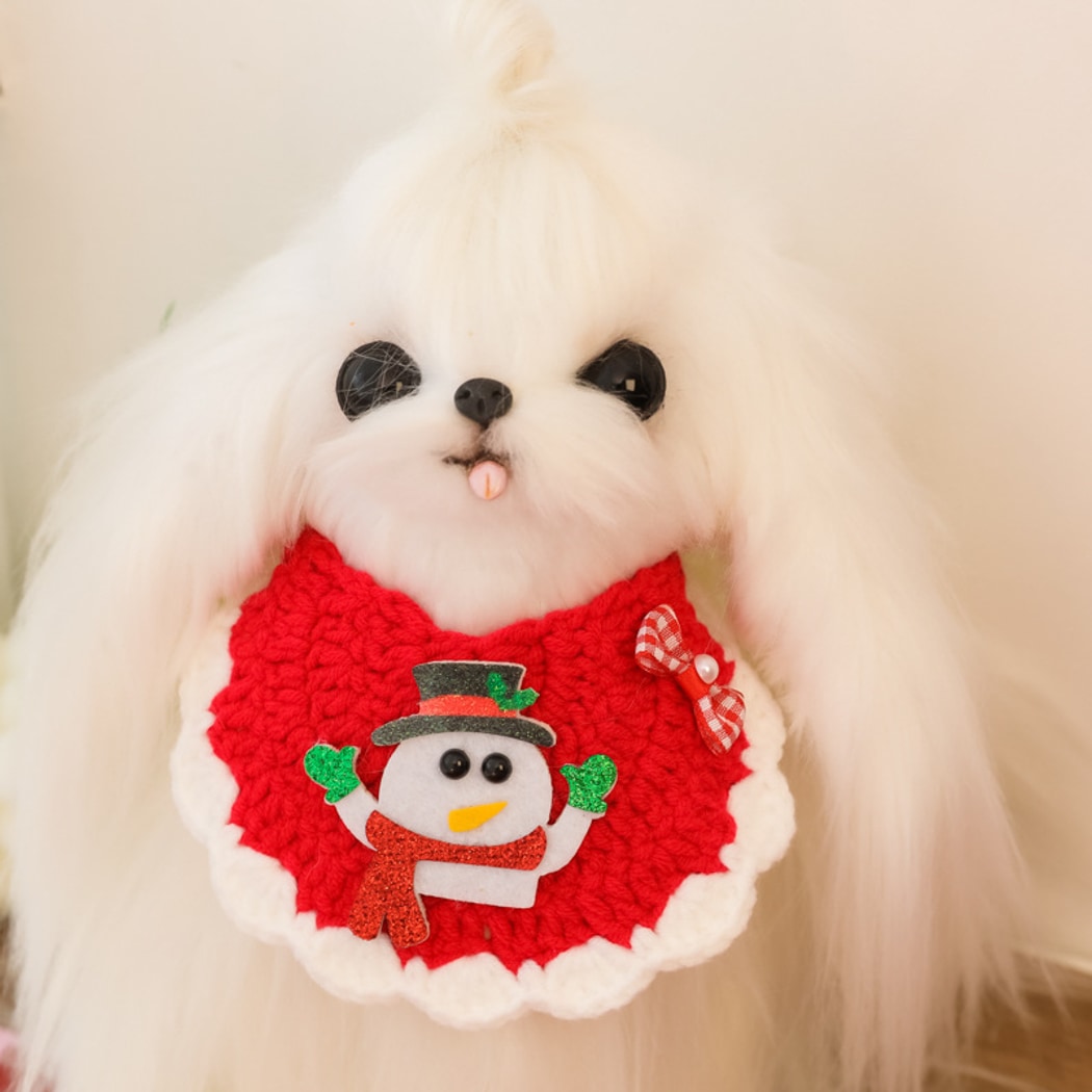 Christmoo - Santa Penguin Snowman Holiday Pet Bib